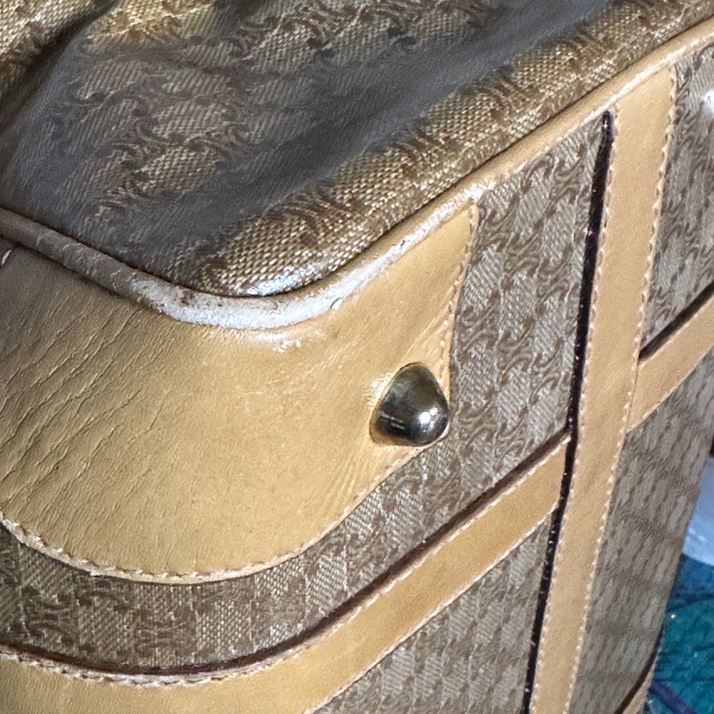 Vintage Celine Macadam Boston Bag. - Picture 11 of 16